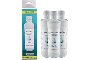 QQJIN Lt1000p/Pc/Pcs Water Filter per frigorifero esterno ADQ747935, certificato NSF, compatibile con MDJ64844601, ADQ74793501, ADQ74793502, Kenmore9980..