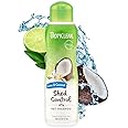 TropiClean Dog Shampoo Grooming Supplies - Shed Control Shampoo for Pets - Deshedding Dog & Cat Shampoo - Shedding Control - Derived from Natural Ingredients - Used by Groomers - Lime & Coconut, 355ml