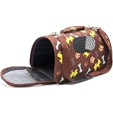 BPS Transport Carrier Bag Fabric Bag for Pets Dogs Cats Animals Carriers 3 Sizes S/M/L Choose (M, Brown) BPS-5637M