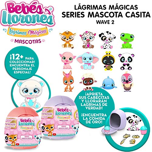 IMC Toys S.A. Bebes LLORONES LAGRIMAS MAGICAS Mascota CASITA