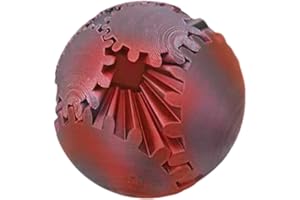 IDEZEK 3D Gedruckter Zahnradball – The Steampunk Whirling Wonder Fidget Toys | 3D Gedruckter Gear Sphere Spin Ball | Stressabbau Fidget-Spielzeug für Arbeit oder Reisen | Gear Ball Zappelspielzeug