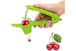LSYZHX Cherry Pitter, Cherry Stoner Remover, Olive Pitter, Cherry Pitter Tool, Cherry Pip Remover, Cherry Pitter Fruit Tool (Green)