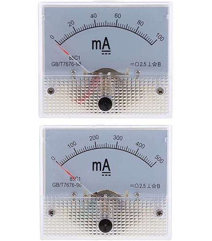 CEN Compteur Analogique Actuel 85C1 DC 0 ~ 300MA Pointeur Ampèremètre - Foto 4