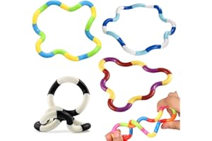 Yeefunjoy 4 zabawki sensoryczne Fidget Toys Relief Fidget Toys Zabawki antystresowe, fajne zajęcie redukujące stres, depresję, ADS i ADHD