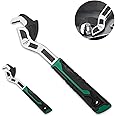 groword Adjustable Wrench Auto Size Adjustment 7-35mm Self Adjusting Quick Wrench Various Sizes Quick Wrench for Car Bike Plumbing Repairs 2
