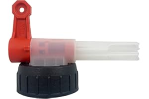 Lubrisolve Luftstrom-Dosierhahn für 38 mm DIN-Gewinde nach europäischem Standard