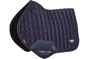 LeMieux Loire Classic Satin Close Contact Square Peacock Tapis de Selle. Mixte