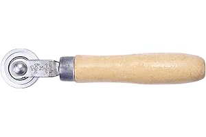 RAINAI Auto Reifenreparatur Rolle, Reifenreparatur Tool Anroller Für Reifenreparatur Holzgriff Rolle Reparatur Schlauch Stich Punktions Flecken Reifen Rollenlager Werkzeug Installationssatz