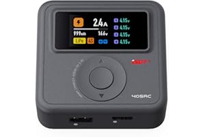 ISDT 405AC 60W 1-4S Lipo Akku Ladegerät AC/DC Ladegerät Balance Entlader für Life/Lilon/LiPo/LiHv/Pb/NiMH RC Akku Batterien