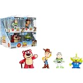 Cici Oyuncak Toy Story Fig&uuml;rleri Woody, Buzz Lightyear, Alien, Loso Metal Koleksiyon 4'l&uuml; Set