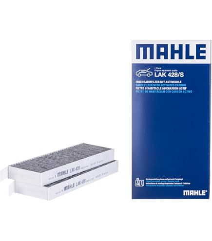 Filtre D'Habitacle à Charbon Actif UFI 54.254.00 - Protection Premium Contre Pollen, Poussière Et Odeurs Pour DS 9 & Peugeot