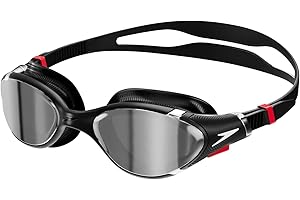 Speedo Uniseks Biofuse 2.0 8-00233 Gogle Pływackie, Czarne Lustro, Rozmiar uniwersalny