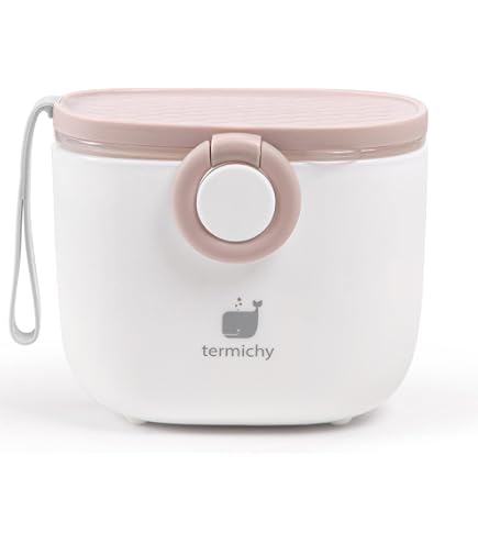 Conteneur Scellé 1.7L Pour Lait En Poudre - Distributeur Anti-UV Avec Cuillère Intégrée Et Ouverture Une Main