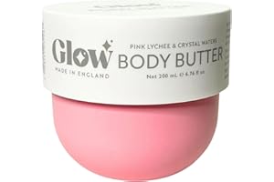 SHOPZEE TRADING LTD Nourishing Body Butter 200ml - Firming Moisturizer for Supple & Smooth Skin (Pink Lychee & Crystal Waters)