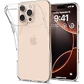 Spigen iPhone 16 Pro ile Uyumlu Kılıf Liquid Crystal Clear - ACS08112