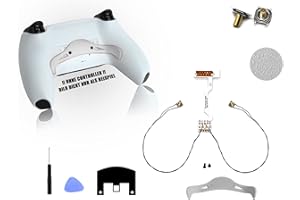 Creative Modding | Remapper mit Curved Paddle kompatibel für Playstation 5 Controller (Ps5 Remapper/BDM-010 & BDM-020 - V1) (Weiß)