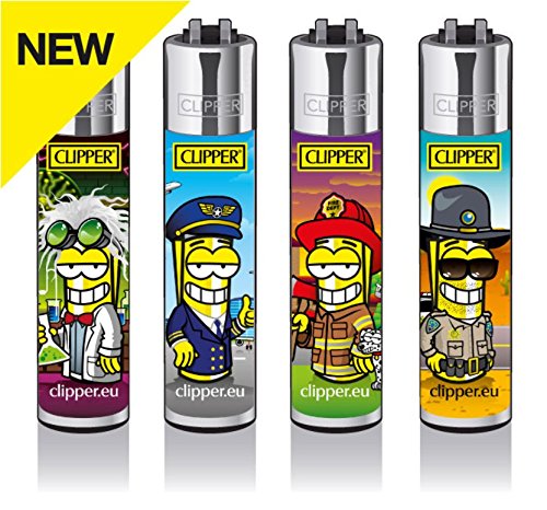 newtoncat & Couch Tomato Clipper Original Mechero Serie Clip perman Jobs 4 Unidades