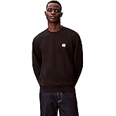Calvin Klein Ls Eu 350Terry Badge Cn Bisiklet Yaka Sweatshirt, LV04RC273GUB1