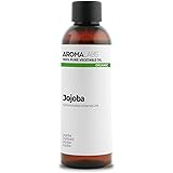 BIO - Olio vegetale JOJOBA - 100mL - 100% Puro, Naturale, Spremuto a freddo e Certificato Cosmos - AROMA LABS (Marchio France