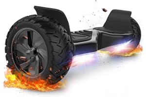 FUNDOT Hoverboards,Hoverboards All terrain,Self Balancing Scooter 8.5",Off-Road Hoverboards,Hoverboards with Bluetooth Speaker,APP,LED lights,Powerful Motor,Gift for Children Adults