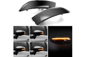 SANI LIGHT THE WORLD Dynamic Turn Signal Light LED Side Rearview Mirror Sequential Indicator Lamp For Fo rd Fiesta Mk7 2008-2017 B-Max 2012-2017