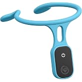 NPO Rechargeable Vibrating Automatic Reminder, Hunchback Relief Ergonomic Smart Posture Corrector (Blue)