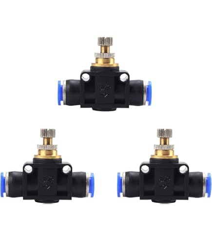 Valvola Di Non Ritorno A Innesto Rapido Per Tubo Da 6 Mm - Valvola Pneumatica - Foto 5