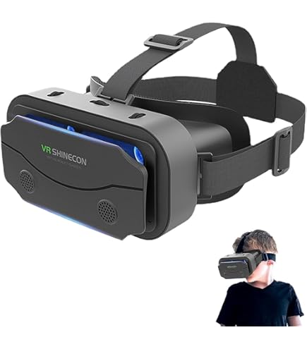 VRG Pro 3D VR-Headset Für Smartphones - Universelle Virtual Reality Brille Mit Kurzsichtigen-Unterstützung