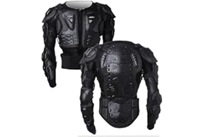 MTTKTTBD Veste Armure Moto Armure Complète du Corps Blouson Motard Gilet Protection Équipement Moto Enfant Veste de Moto Dorsale Moto Cross Scooter VTT Enduro Homme ou Femme