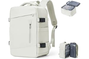 SZLX Mochila Viaje Cabina Avion 40x20x25 Mujer Ryanair Maleta de Cabina Pequeña Mochila Bolsa de Viaje Equipaje de Mano 45x36x20 Easyjet Cabin Bag Mochila Portatil 14 Pulgadas Impermeable Hombre