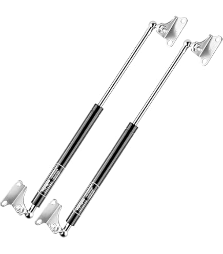 Molle A Gas 500mm 450N/45kg - 2 Pezzi Per Letti Ottomani Portelli E Mobili Pesanti Kit Montaggio