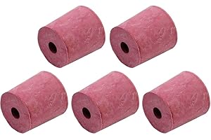 ALMOST OFF GRID Confezione da 5 tappi in gomma per damigiana, con foro