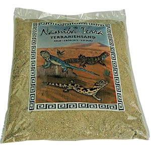 Namiba Terra 0123 Terrariensand, 5 kg mittel-grob 0.2 mm - 2.0 mm, gelb