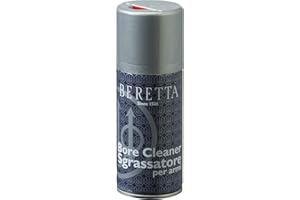 BERETTA Bore Cleaner – Sgrassatore e Lubrificante Spray per Armi da Fuoco, Detergente Professionale per Canne e Parti Metalliche - 125 ml