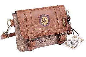 CERDÁ LIFE'S LITTLE MOMENTS -, Bolso Riñonera Harry Potter Licencia Oficial Warner Bros Mujer, Marrón, Talla Única