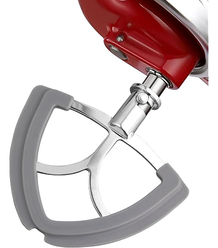 HOMGEN Crochet pétrisseur pour mixeur Kitchenaid 5pro/5plus-6QT - Crochet à pâte en spirale en acier inoxydable pour batteur sur pied KitchenAid KD2661X KP2671X, etc. - Remplacement avec accessoire de