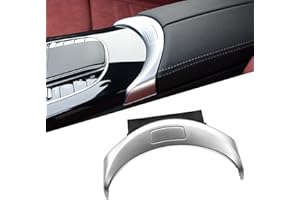 Sucxyor Compatibile con m_ercedes b* enz scatola del bracciolo centrale copertura del pulsante Classe C W205 2015-2021,Classe GLC W253 2016-2022 Console Centrale Braccioli Interruttore Pulsante(20 CM)