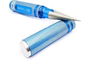 Janjunsi RC Car Body Shell Reamer Hole Puncher 0-14mm Expanding Hole Opener Drill Tool for Cars Truck Ship Aircraft Model (Blue)