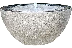 Kiom Gartenbrunnen Springbrunnen Brunnen FoBasin 61x30cm 10774