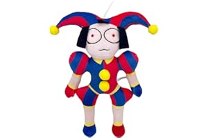 Super JAKES The Amazing Digital Circus Peluche,2023 New Digital Circus Peluche, 11.2" Pomni and Jax Peluche,Stuffed Animal Plush Doll Birthday Halloween Christmas for Boys Girls