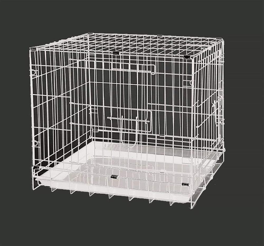 DAYANG Köpek Kafesi Beyaz 61X44X50, 600-041CW