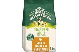 James Wellbeloved Dog Adult Hypoallergenic Dry Food Grain Free Turkey 1.5 kg