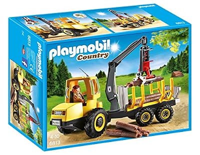 Playmobil - 6813 - Porteur avec Bucheron