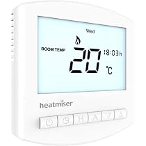 Heatmiser Slimline V4 Programmable Room Thermostat for Water Underfloor  Heating and Central Heating Systems Includes Kudos-Trading UK Next Working  Day Prime delivery. : Amazon.co.uk: DIY u0026 Tools