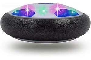 JRD&BS WINL Hover Football Toy FÜR Kinder, Fussball Spiele Fußball Spielzeug Geburtstagsgeschenk für Mädchen 4-8 Jahre alt,Das Beste Spielzeug FÜR 3-9 Jahre Alten Jungen (Blau Schwarz)