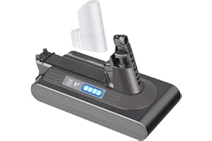 KUNLUN Batterie de Remplacement pour V10, 25.2V Batterie pour V10 SV12 Cyclone Animal Absolute Motorhead Fluffy Total Clean Aspirateur