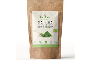 Té Matcha Premium Bio 100% Ecológico y Orgánico en Polvo | 200g | Grado Premium – 100% Natural BIO – La Gloria Mediterránea