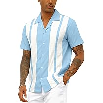 Camicia Uomo Vintage Anni '50 Stile Hawaiano - Maniche Corte Estate - Foto 5