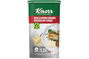 Knorr Professional Knorr Sauce au Beurre Citronnée déshydratée 1kg jusqu'à 5,25L