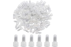 CEEYSEE 100 Pezzi Terminale Chiuso a Crimpare Connettori Terminali a Crimpare in Nylon Kit 12-10 AWG (YCE5)
